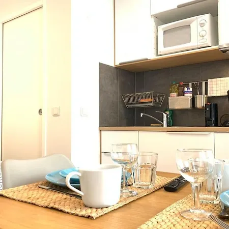 M2 Cosy Studio Rer Bc500m Orly 20 Min Netflix Apartment *